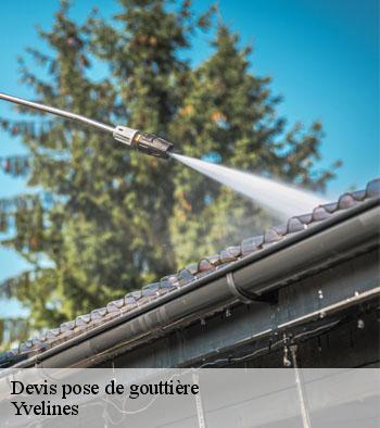 Devis pose de gouttière